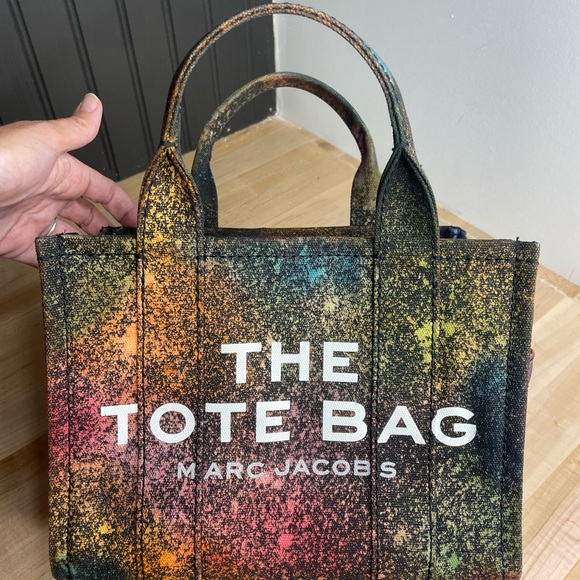 Marc Jacobs Small The Tote Bag Rainbow Dust - Picture 2 of 10